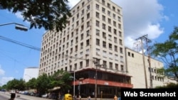 Edificio del ICRT, en el Vedado, La Habana. 