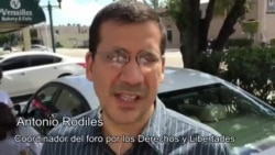 Antonio Rodiles, Coordinador del foro por los Derechos y Libertades