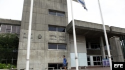 Hospital Militar en Uruguay donde fueron alojados los seis presos trasladados desde la cárcel de la Base Naval de Guantánamo en 2014. 