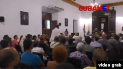 Debate sobre el proyecto de nueva Constitución para Cuba auspiciado por la Iglesia católica.