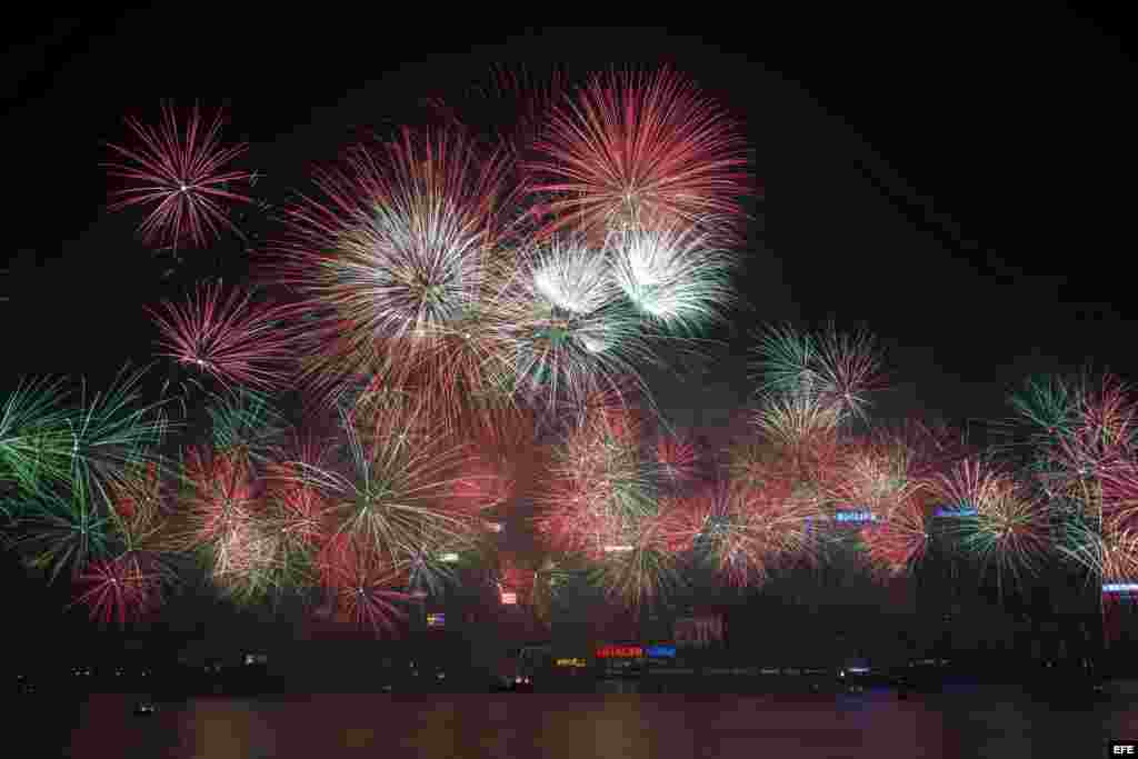 Celebraciones de año nuevo - Hong Kong