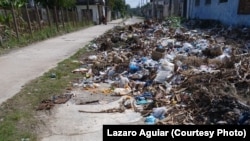 Varios basureros como este amenazan la salud de los pobladores de Cruces