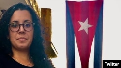 Camila Acosta, periodista independiente de Cuba. (Foto perfil de Twitter).