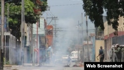 Violencia se desata este viernes en las calles de Barquisimeto