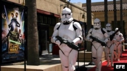 Fotografía de archivo. 'Star Wars: The Clone Wars'. El largometraje es la primera producción animada de Lucasfilm Animation. 