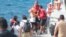 Balseros cubanos rescatados por crucero vía México.