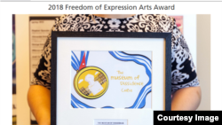Premio Campeones de la Libertad de Expresión 2018 al Museo de la Disidencia en Cuba