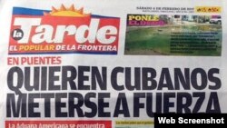 Periódico La Tarde, el popular de la frontera.