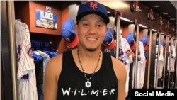 Wilmer Flores jugó con los Mets de Nueva York en la temporada pasada. (Foto publicada en su cuenta de Instagram) 