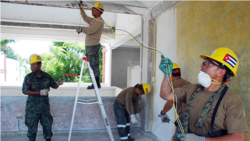 Trifulca entre militares ecuatorianos y trabajadores cubanos en Santiago de Cuba