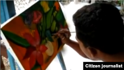 Reporta Cuba Niños trabajan en taller con Yoandrys Bolaño