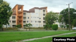 Condominiums for members of Cuba's Ministry of the Interior. (Photo courtesy of Augusto San Martin)