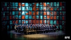 La ópera "1984" en el Royal Opera House de Londres, 2005.
