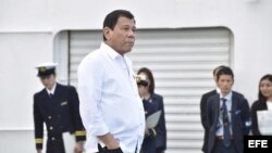 El presidente filipino, Rodrigo Duterte.