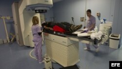 Unidad de radioterapia en el hospital de Alava, España