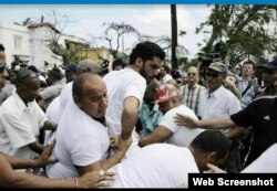 Danilo Maldonado, El Sexto, es arrestado en la mañana del 20 de marzo.