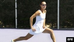 La tenista suiza Martina Hingins.