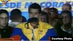 Discurso de Maduro al ganar las elecciones del 2013