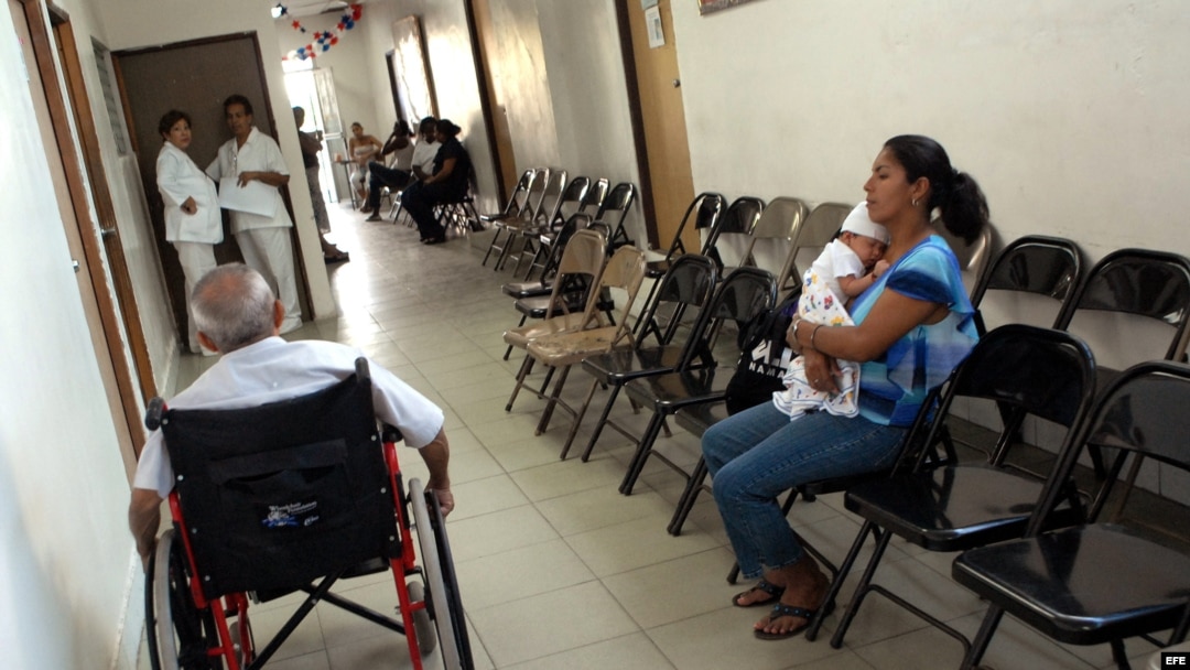 Foto de archivo de un centro médico en un barrio periférico de Ciudad de Panamá.