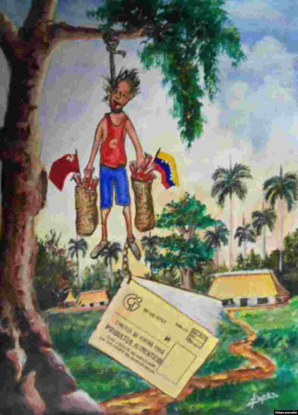 &nbsp;Artista Gráfico Enrique López&nbsp;de la serie "Socialismo del Siglo XXI".