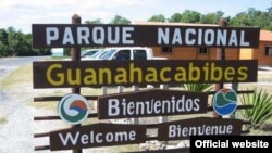 Entrada al Parque Nacional de Guanahacabibes en Pinar del Río (Foto: Ecured).