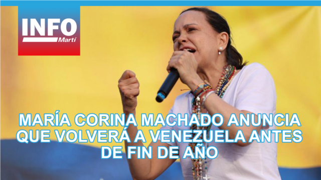 María Corina Machado anuncia que volverá a Venezuela antes de fin de año y exige liberar a todos los presos políticos - abril 20, 2026