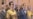 Maduro y su esposa, Cilia Flores, aparecen junto a los abogados Barry Pollack, Anna Estevao y Mark Donnelly, durante una audiencia; la imagen corresponde a un boceto de la sala del tribunal Daniel Patrick Moynihan en la ciudad de Nueva York.
