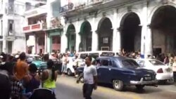 Violencia policial contra activistas que protestaron en La Habana