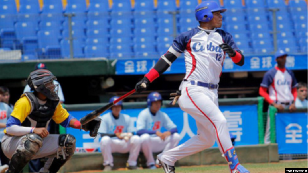 El pelotero cubano Yoan Moncada.
