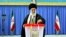 El Ayatolá Ali Khamenei, líder supremo de Irán, estuvo entre los primeros en votar este viernes.