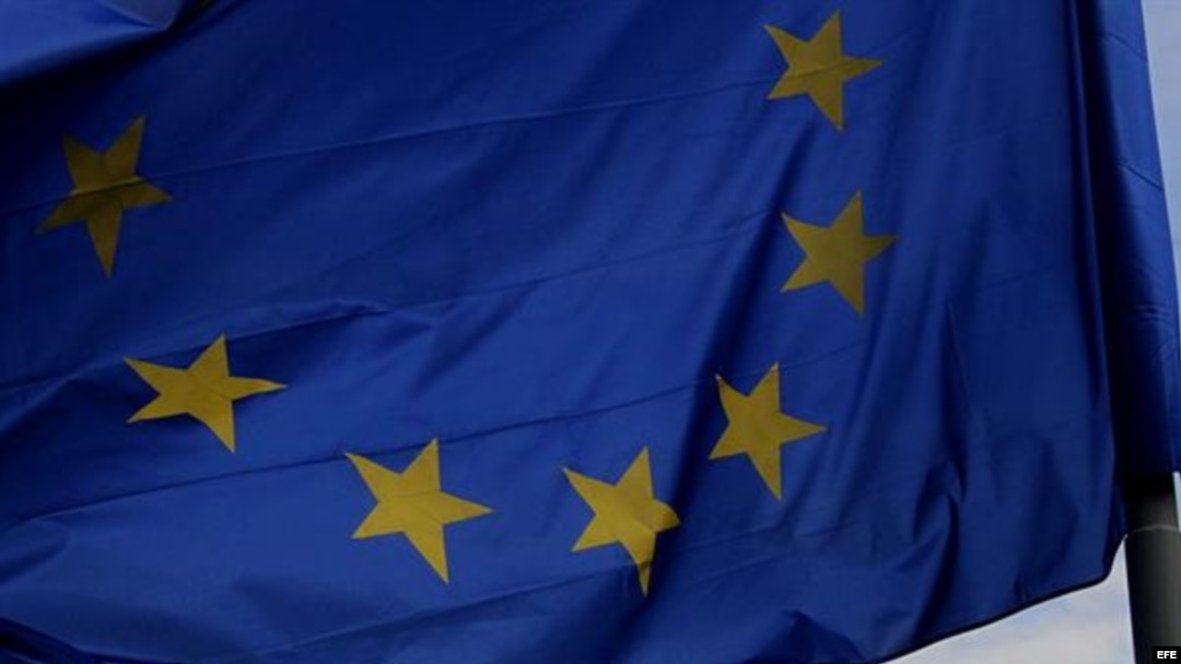 Bandera de la Unión Europea.
