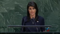 Embajadora de EEUU en ONU: Petición para levantar embargo a Cuba es teatro político