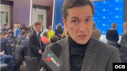 Periodista español David Alandete, corresponsal del periódico ABC y de la cadena COPE