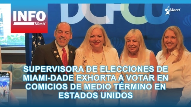 Supervisora de elecciones de Miami-Dade exhorta a votar en comicios de medio término en Estados Unidos - julio 15, 2026