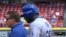 Yasiel Puig se lesionó el viernes el muslo derecho.