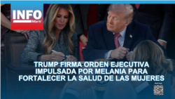 Trump firma orden ejecutiva impulsada por Melania para fortalecer la salud de las mujeresen EEUU