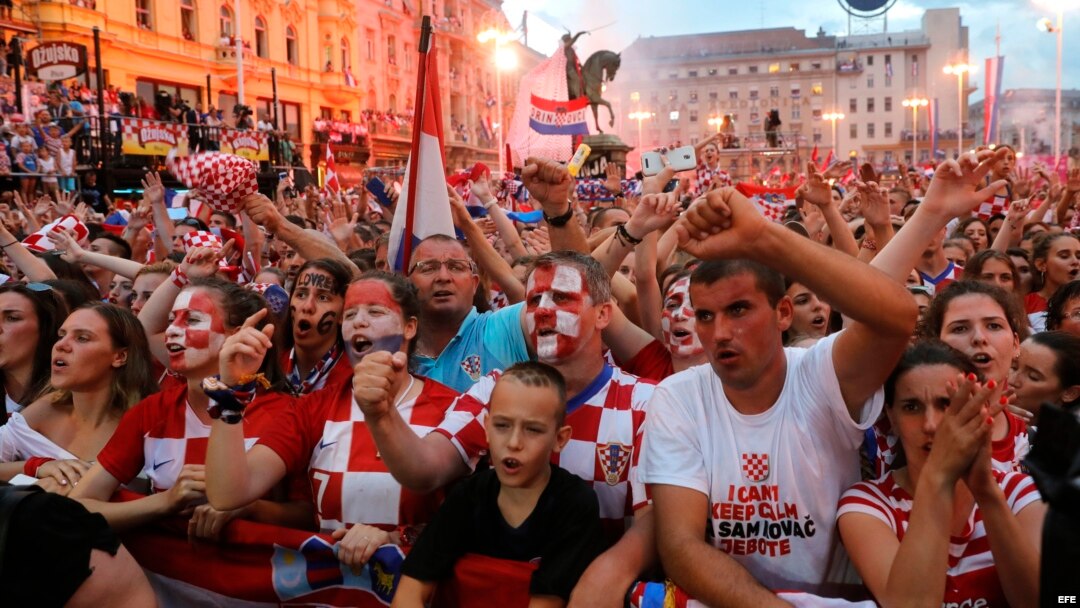Runner up Croatian national team in Zagreb