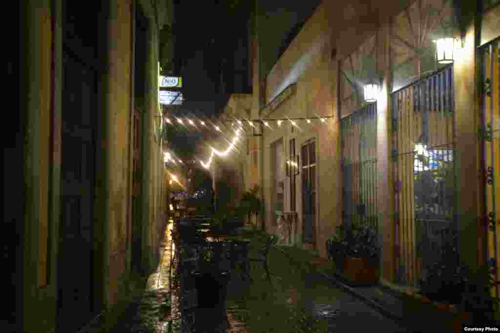 Vista de La Habana durante el duelo nacional por la muerte de Fidel Castro.