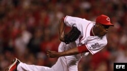 El jugador de los Rojos de Cincinnati, Aroldis Chapman