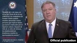 Mike Pompeo. Imagen del Departamento de Estado.