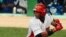 José Miguel Fernández, segunda base cubano.