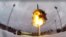 Ejercicios nucleares de Rusia: lanzamiento de un misil intercontinental Yars, el 19 de febrero de 2022. (Ministerio de Defensa ruso vía AP).