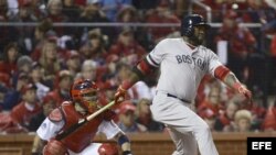 El dominicano David Ortiz, de los Medias Rojas de Boston.
