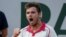 Stanislas Wawrinka celebra la victoria conseguida ante su compatriota Roger Federer.