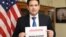 Marco Rubio aboga por la libertad de Ferrer. Foto tomado de Twitter @MarcoRubioCuba.