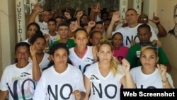 Activistas de UNPACU votarán NO en el referendo constitucional.