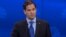 Marco Rubio durante el debate.