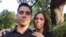Carlos Amel Oliva y la esposa Katerine Mojena