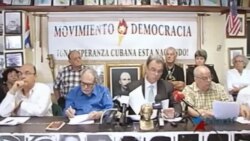 Movimiento Democracia propone hoja de ruta para evitar sucesión castrista en 2018