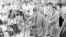 Bob Graham en una conferencia de prensa en 1978 tras ganar la gobernación de Florida, el político debió afrontar una de los éxodos migratorios más desafiantes para ese estado y para los Estados Unidos. 